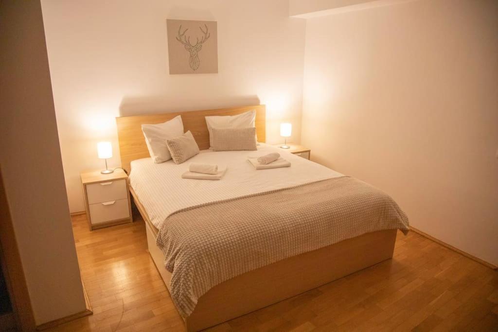 Penthouse 145mp - Living Spatios - 2 Dormitoare Cu Baii Private - Bucatarie Complet Utilata *